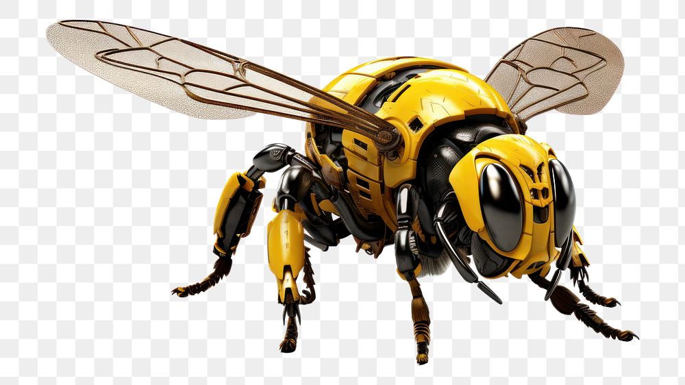 PNG  Bumblebee animal insect hornet. AI generated Image by rawpixel.