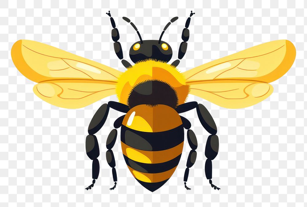 PNG  Bumblebee animal insect hornet. AI generated Image by rawpixel.