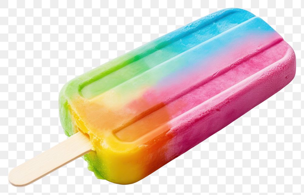 PNG Popsicle dessert food white background. AI generated Image by rawpixel.