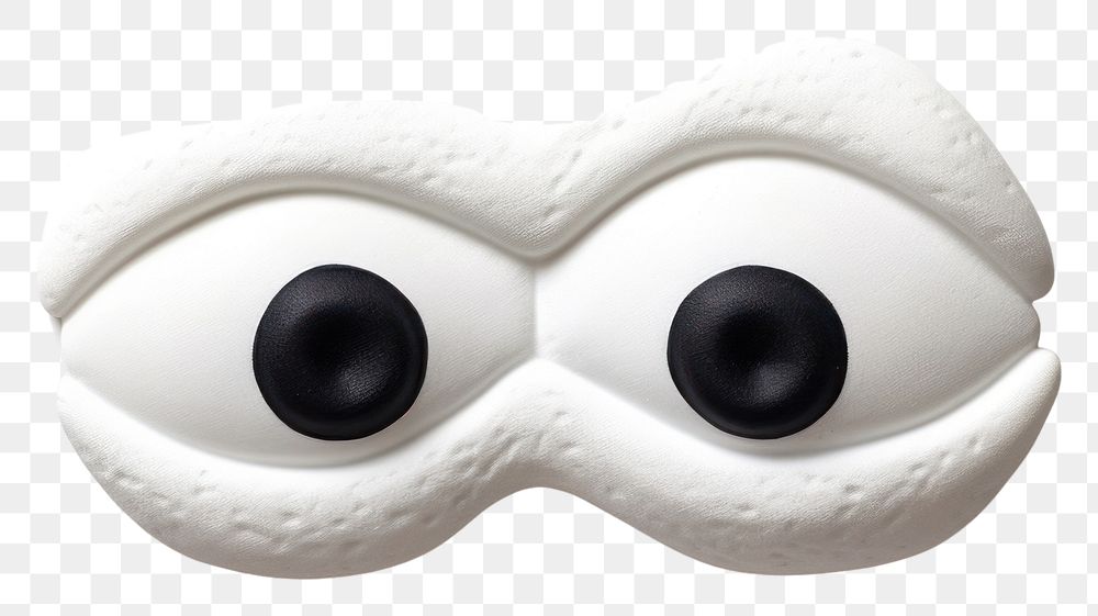 PNG Cartoon eye white anthropomorphic accessories. AI generated Image by rawpixel.