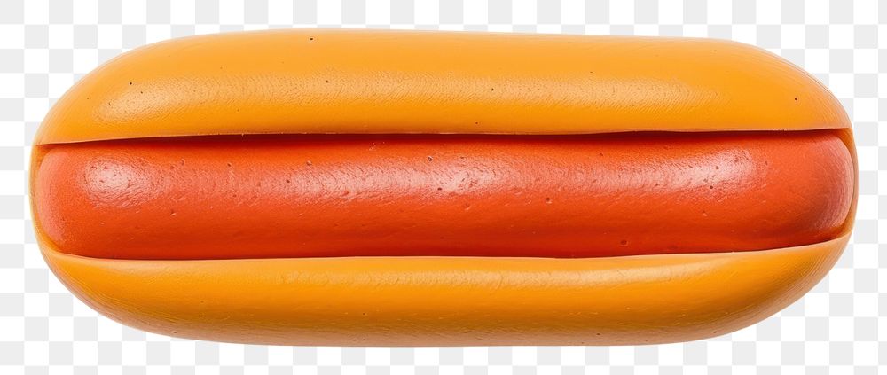 PNG Hot dog food white background simplicity. AI generated Image by rawpixel.