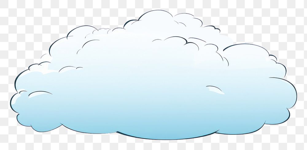 PNG Speech bubble white cloud sky. AI generated Image by rawpixel.