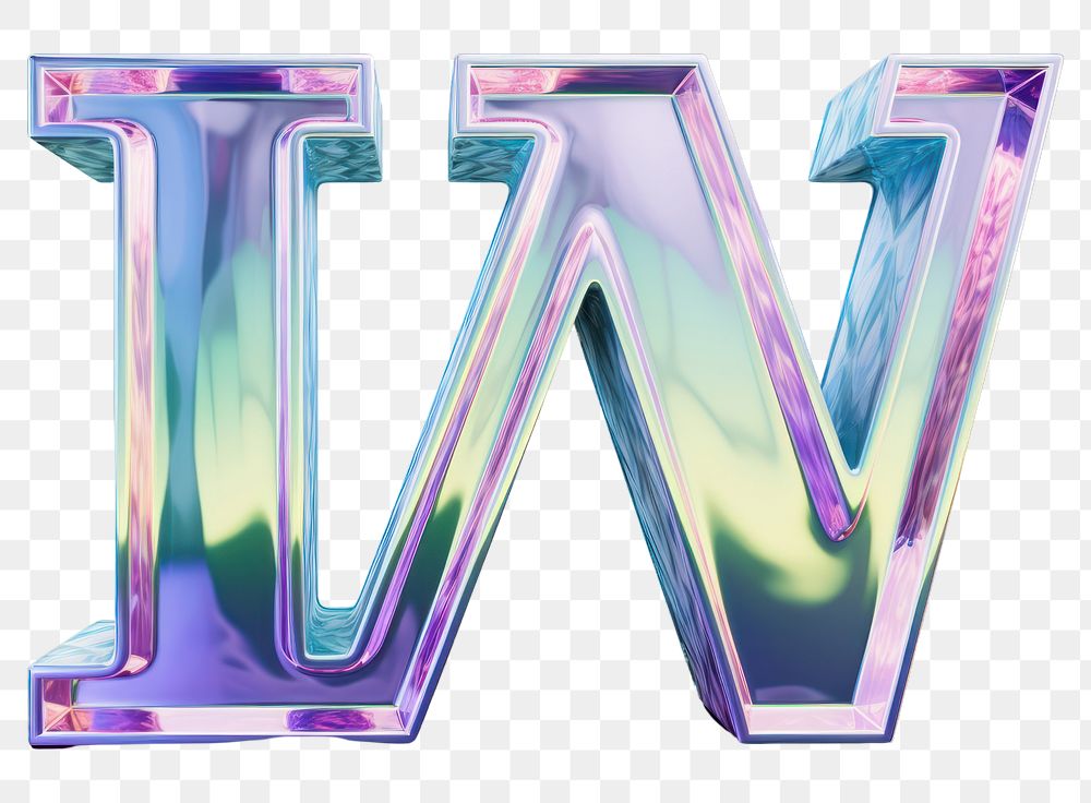 PNG Alphabet W shape text weaponry glowing. AI generated Image by rawpixel.