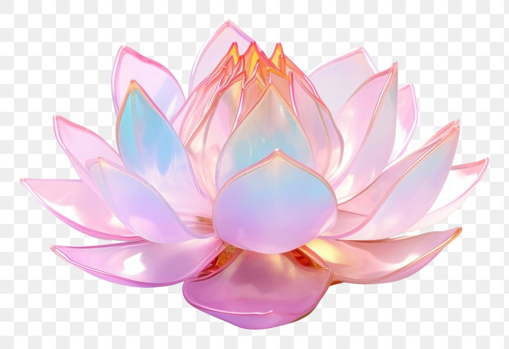 PNG  Lotus flower petal plant inflorescence. AI generated Image by rawpixel.
