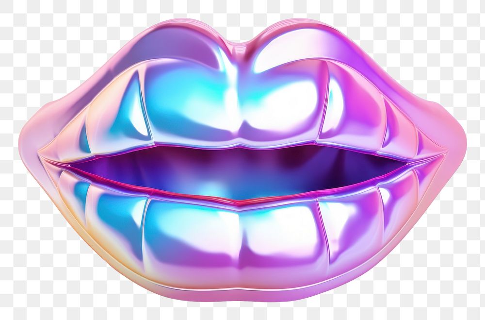 PNG  Mouth icon purple white background clothing. AI generated Image by rawpixel.