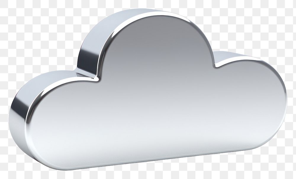 PNG  Cloud icon white background cloudscape daytime. AI generated Image by rawpixel.