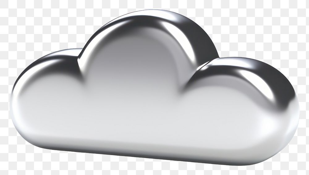 PNG  Cloud icon white white background cloudscape. AI generated Image by rawpixel.