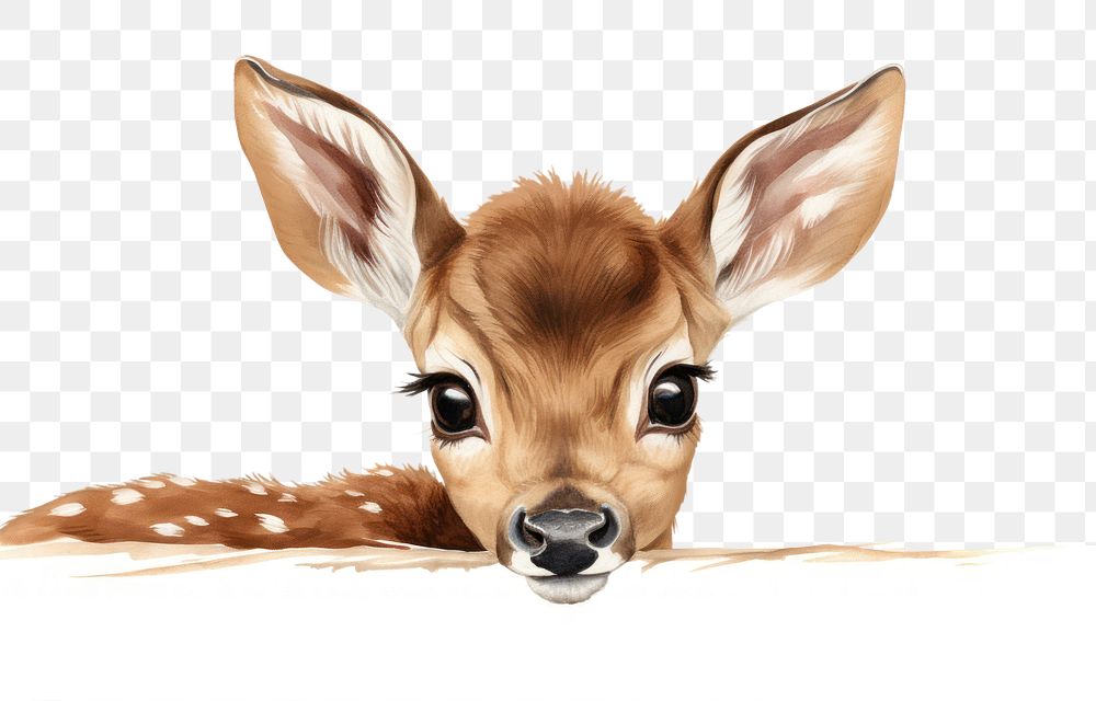 PNG Deer wildlife animal mammal. AI generated Image by rawpixel.