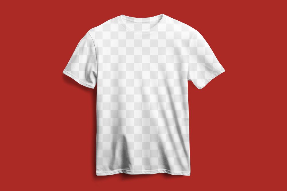 Unisex t-shirt png mockup, transparent design