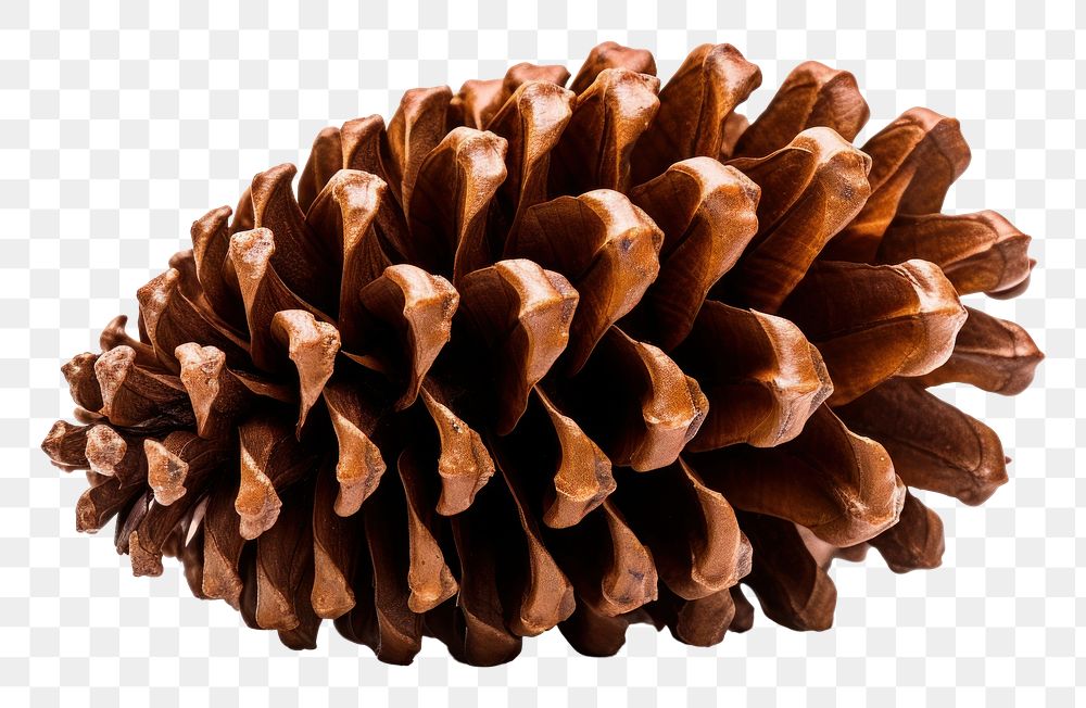 PNG Pinecone plant tree white background. AI generated Image by rawpixel.