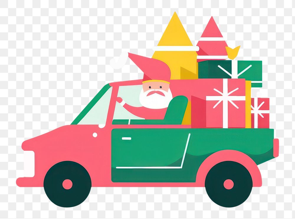 PNG Car vehicle driving gift. AI generated Image by rawpixel.