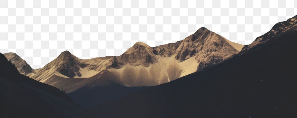 PNG Mountain landscape astronomy outdoors. AI generated Image by rawpixel.