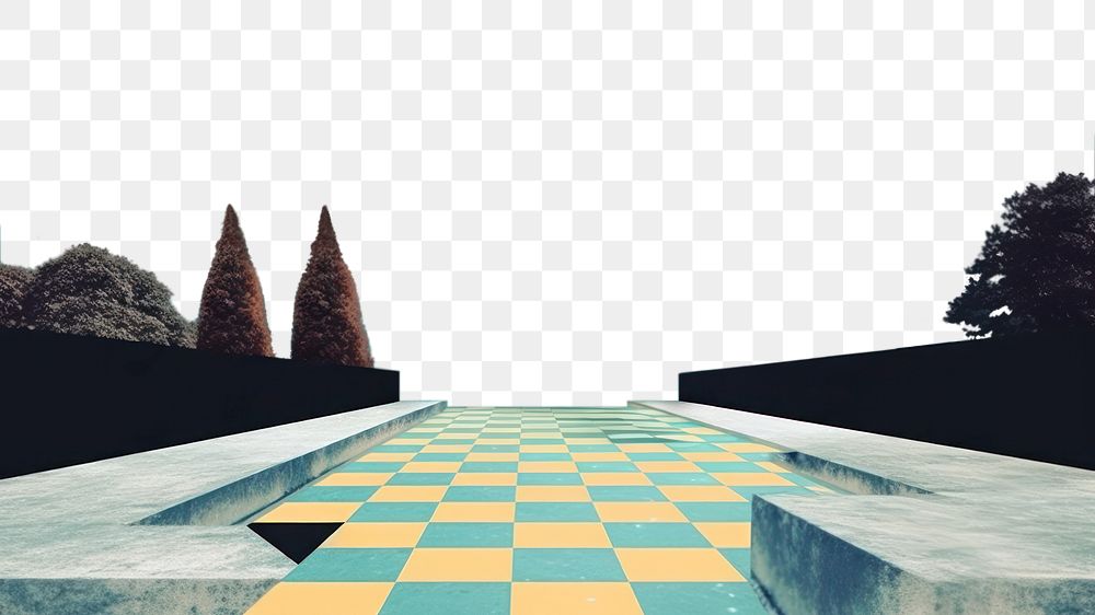 PNG Chessboard outdoors art sky. AI generated Image by rawpixel.
