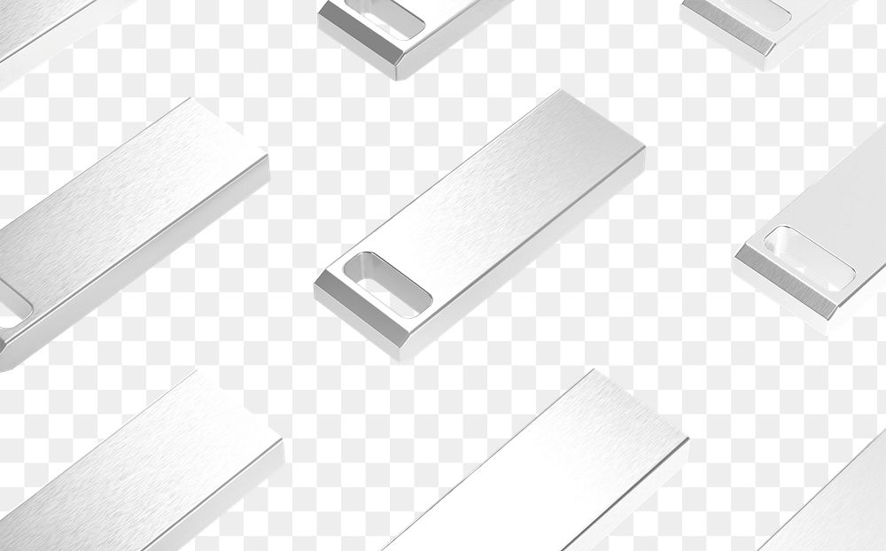 USB flash drive png, transparent background