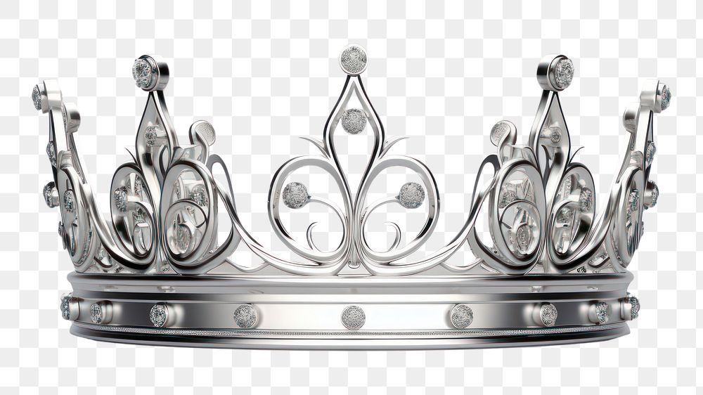 PNG  Crown jewelry silver tiara