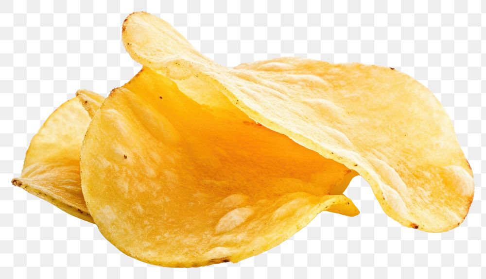 PNG  Potato chip plant food white background. AI generated Image by rawpixel.