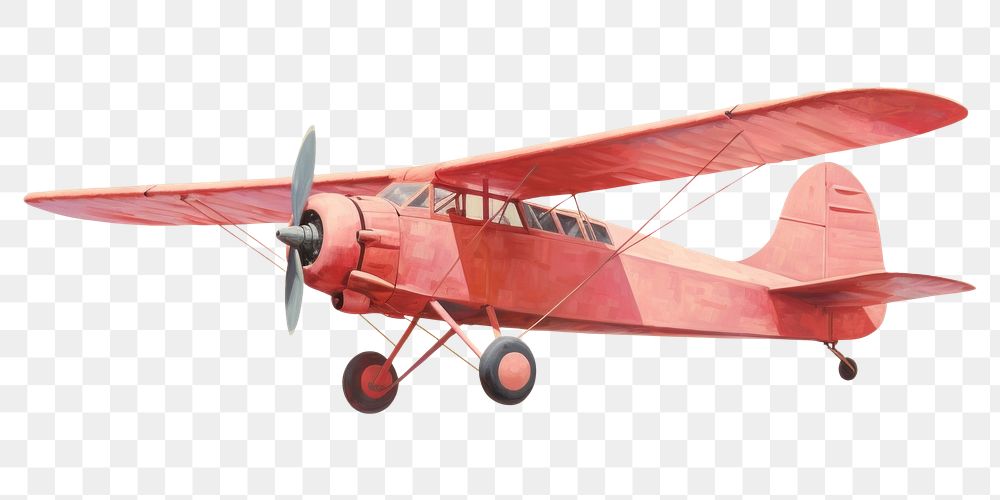 PNG Vintage plane flying aircraft airplane vehicle. AI generated Image by rawpixel.