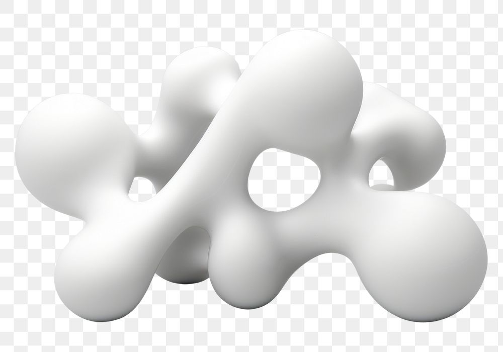 PNG Metaball shape white simplicity creativity. AI generated Image by rawpixel.