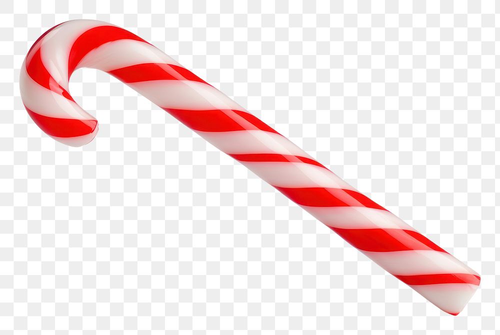 PNG Candy cane confectionery white background lollipop. AI generated Image by rawpixel.