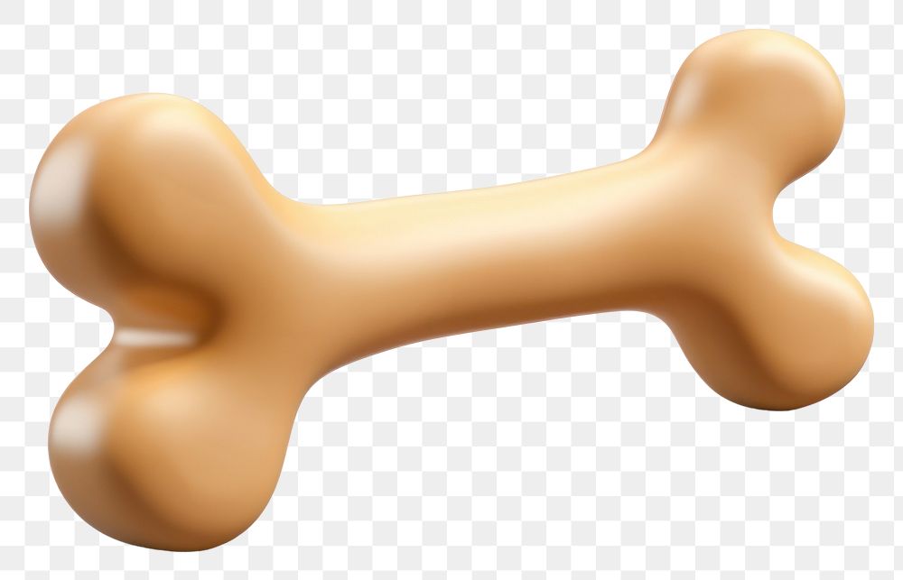 PNG  Dog toy bone white background confectionery carnivora. AI generated Image by rawpixel.