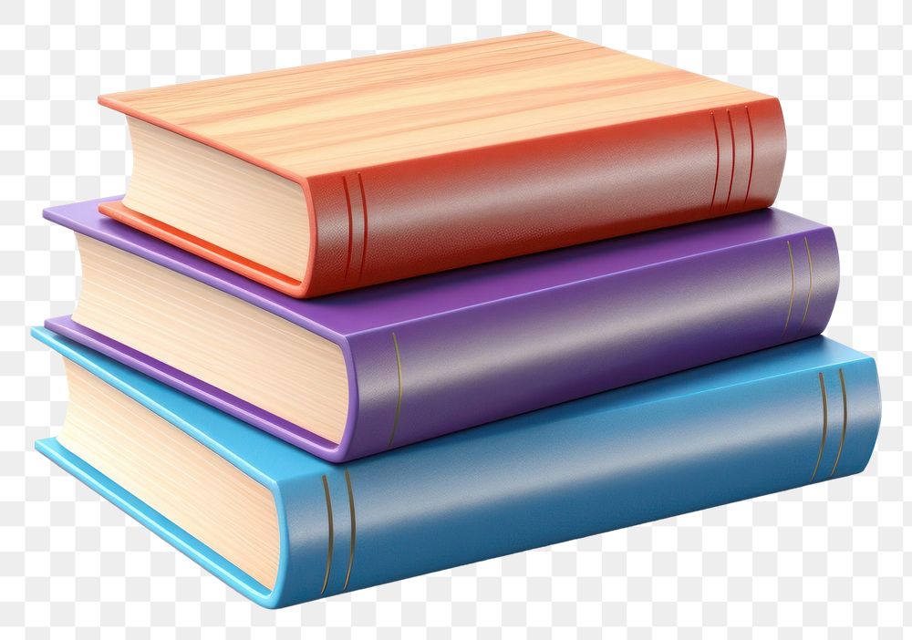 PNG  Stack of books publication white background intelligence. 