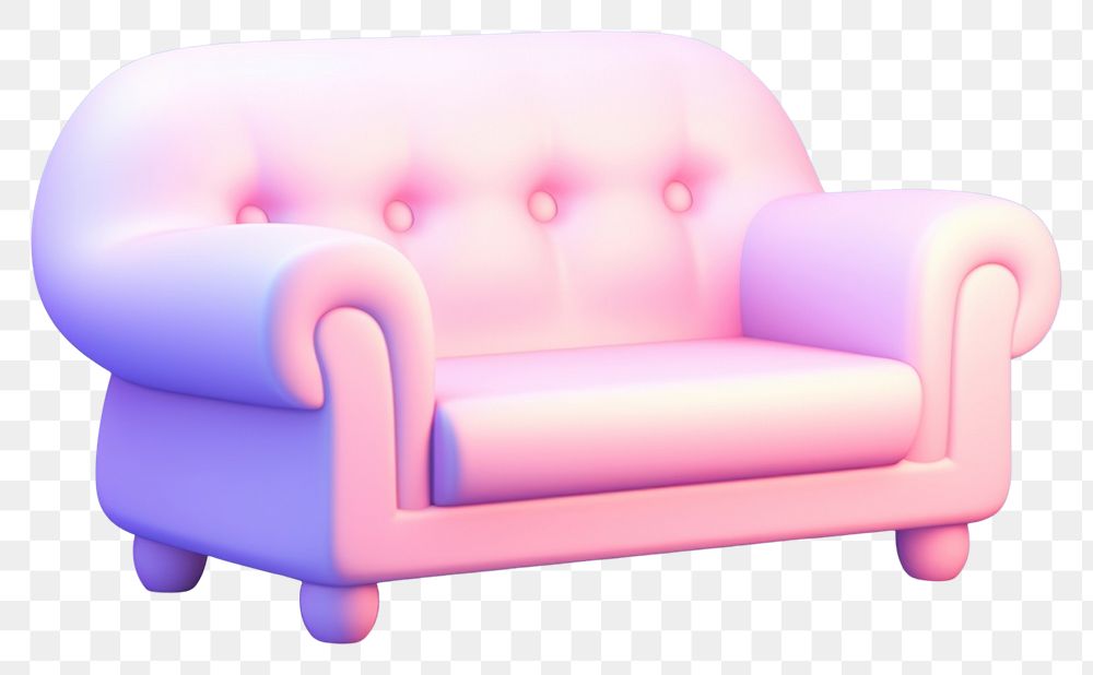 PNG Sofa furniture armchair comfortable. AI generated Image by rawpixel.