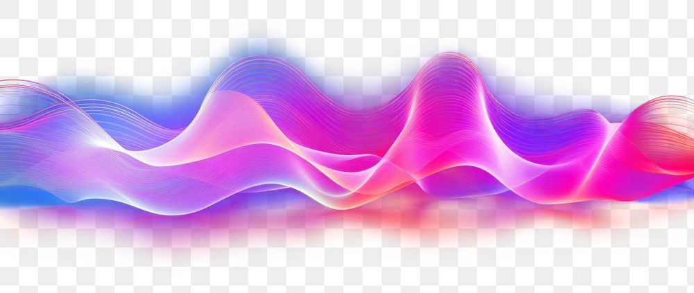 PNG Soundwaves light backgrounds purple. AI generated Image by rawpixel.