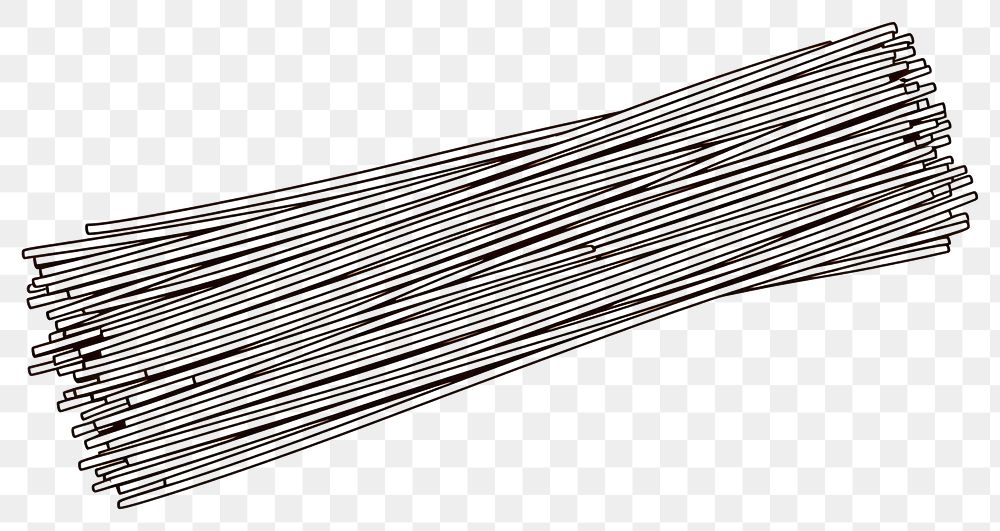 PNG  Uncooked spaghetti line white background pattern. AI generated Image by rawpixel.