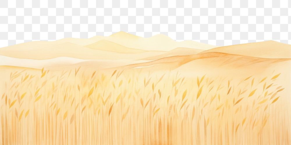 PNG  Wheat field backgrounds landscape nature. AI generated Image by rawpixel.