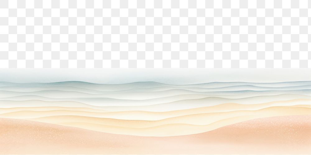 PNG  Beach backgrounds outdoors horizon. AI generated Image by rawpixel.