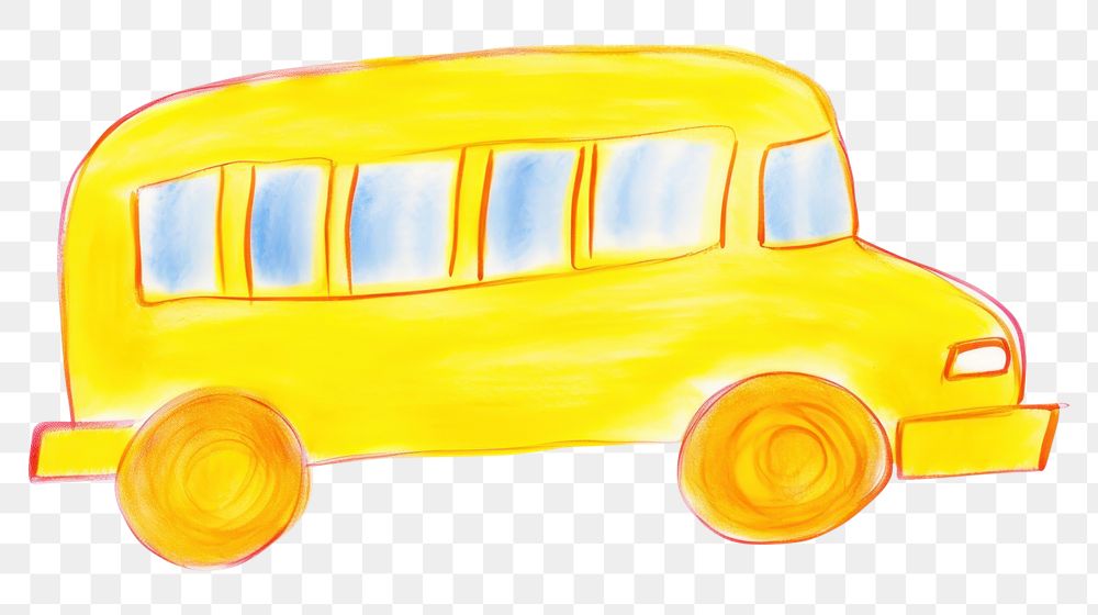 PNG  School bus drawing vehicle sketch. AI generated Image by rawpixel.