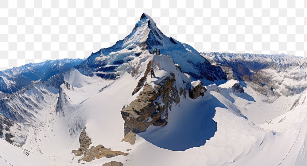 PNG Matterhorn landscape panoramic mountain. AI generated Image by rawpixel.