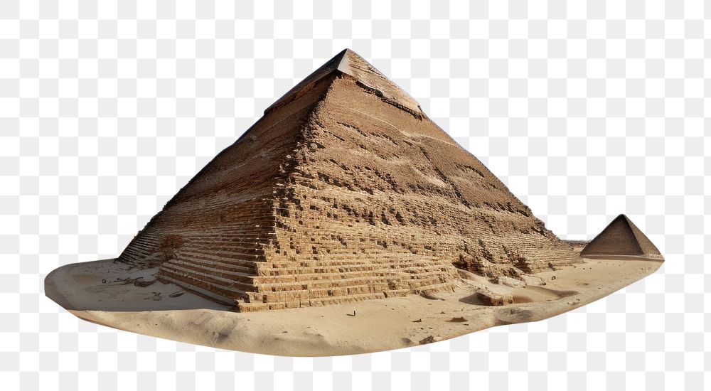PNG The Great Pyramid of Giza architecture pyramid archaeology. AI generated Image by rawpixel.