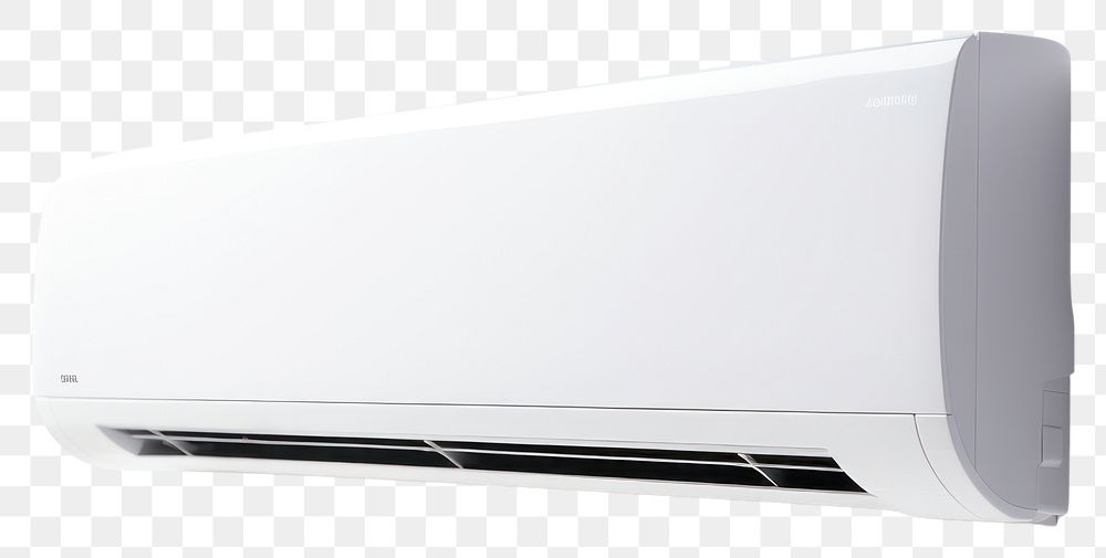 PNG  White air conditioner white background architecture technology. AI generated Image by rawpixel.