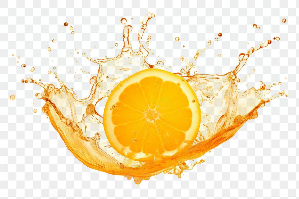 PNG Orange water splashing backgrounds grapefruit lemon. AI generated Image by rawpixel.