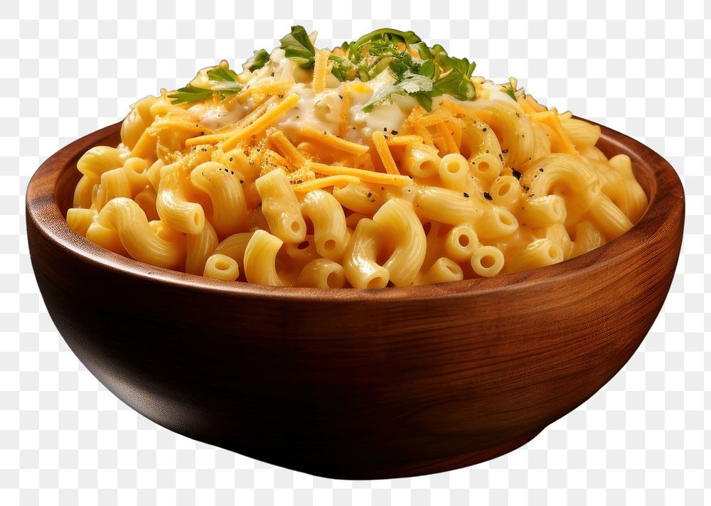 PNG  Mac and cheese pasta food vegetable. AI generated Image by rawpixel.