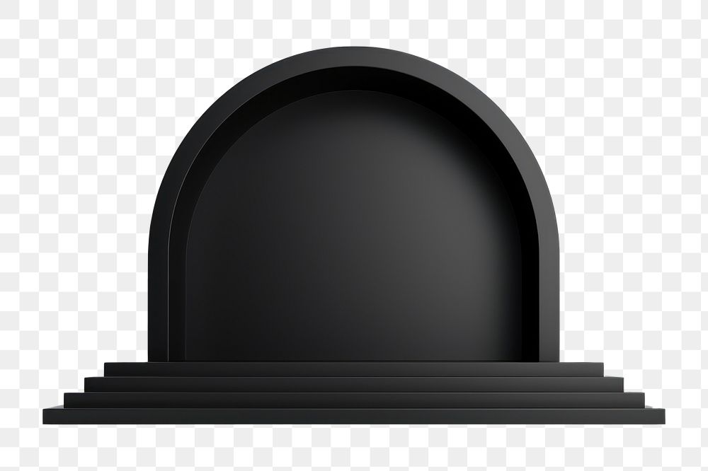 PNG  Arch arch architecture black. AI generated Image by rawpixel.