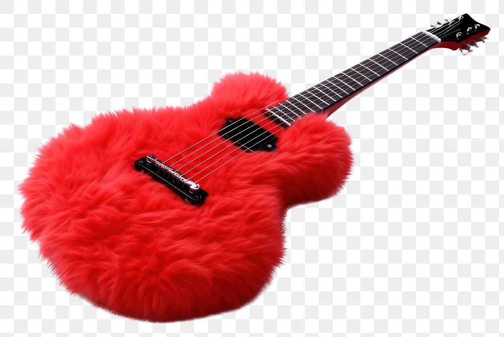 PNG Guitar guitar red  