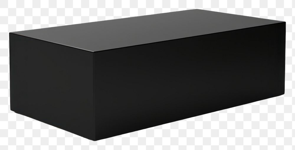 PNG  Rectangle rectangle furniture black. AI generated Image by rawpixel.