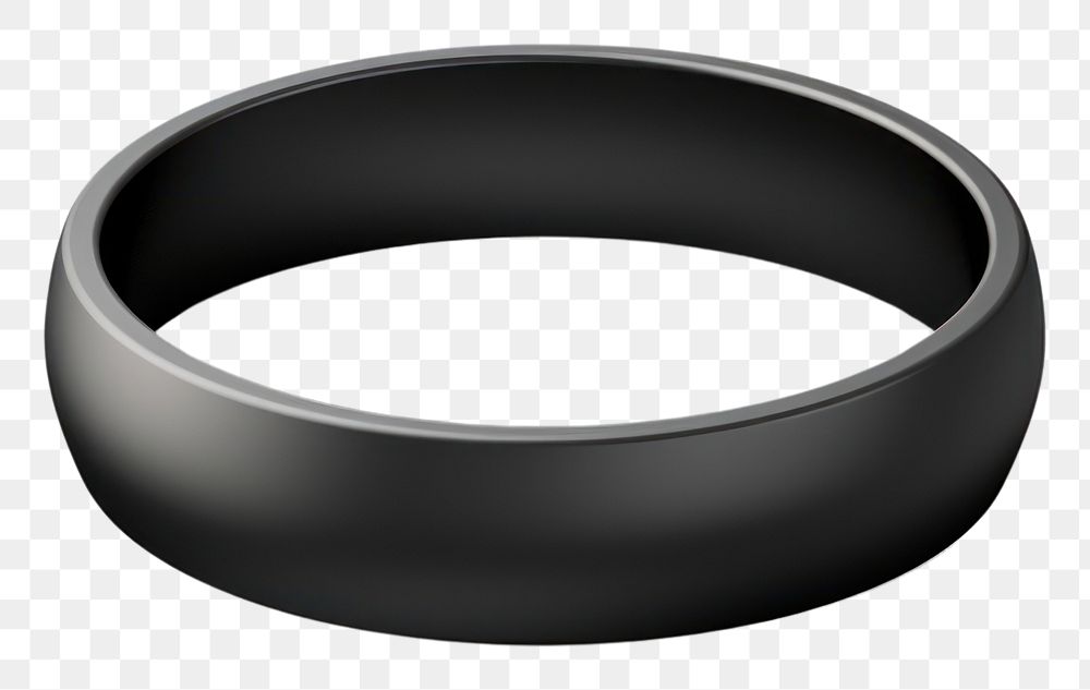PNG  Ring ring jewelry black. AI generated Image by rawpixel.