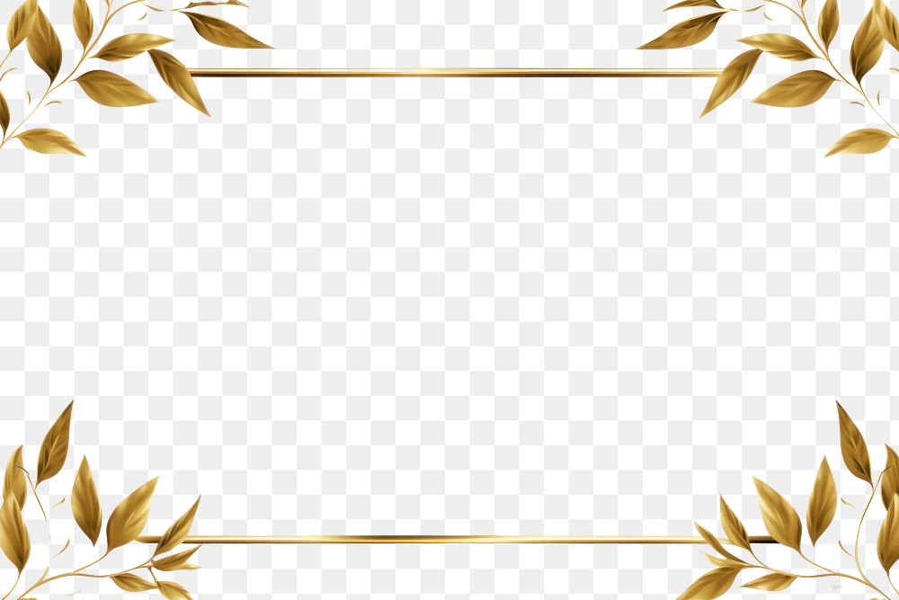 PNG Gold leaf pattern backgrounds abstract. AI generated Image by rawpixel.