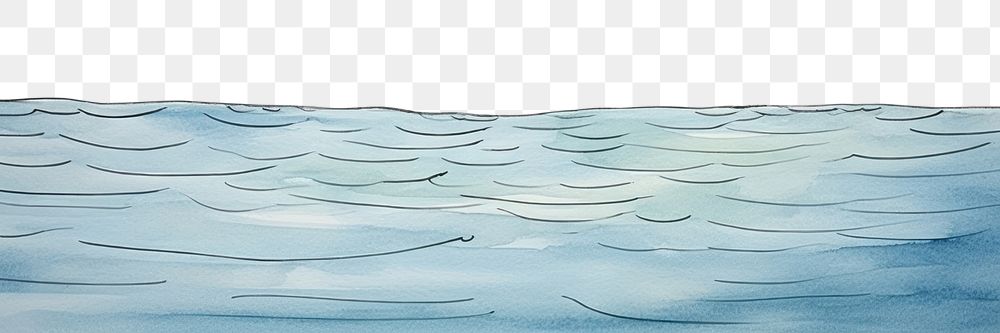PNG Ocean outdoors nature sketch. AI generated Image by rawpixel.