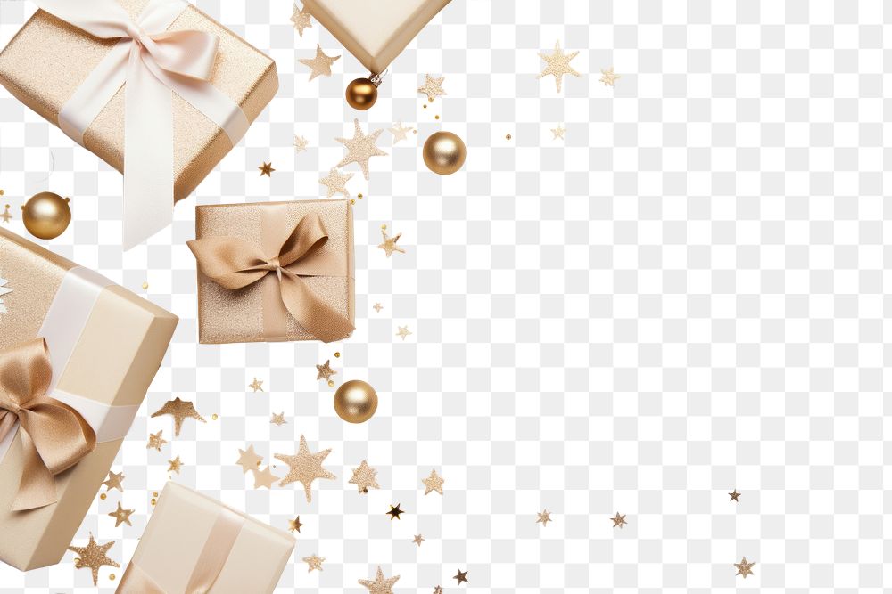 PNG Neutral Christmas frame gift backgrounds christmas. AI generated Image by rawpixel.