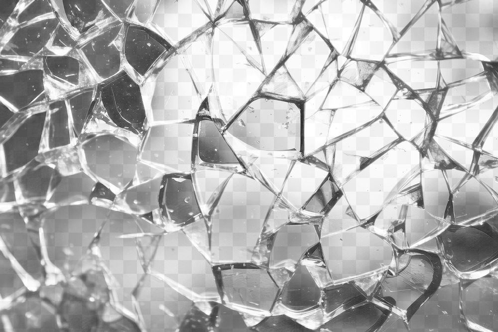 PNG Broken glass texture broken macro photography transportation