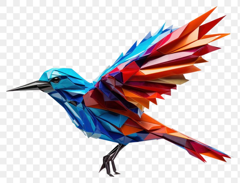 PNG Bird origami bird art. AI generated Image by rawpixel.