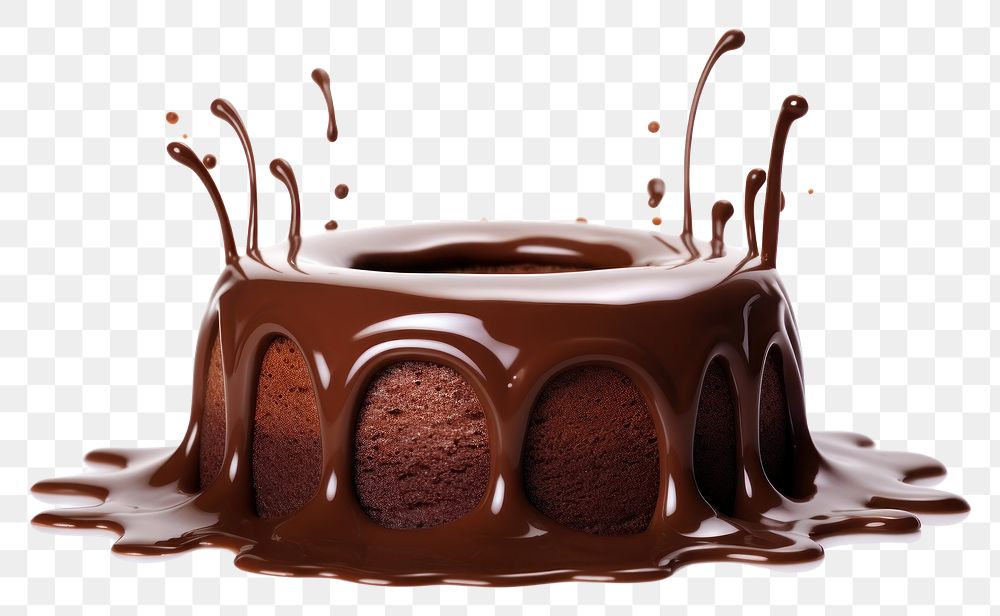 PNG Cake cake chocolate dessert. AI generated Image by rawpixel.