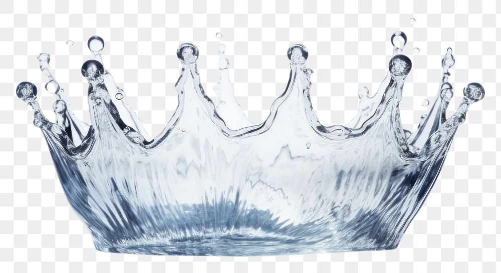 PNG Crown crown glass water. 
