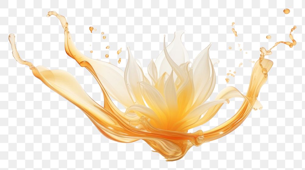 PNG Lotus flowing simplicity splattered. AI generated Image by rawpixel.