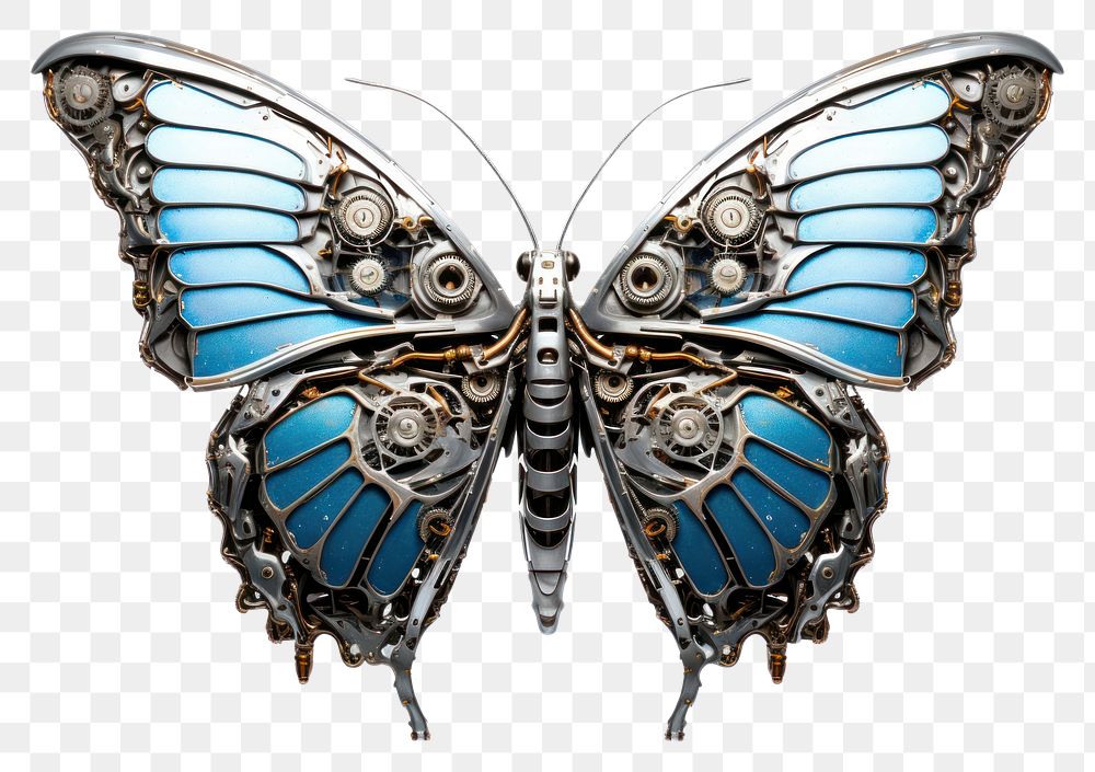 PNG Cyborg butterfly jewelry animal insect. 