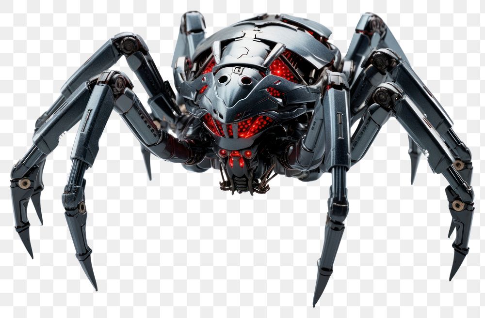 PNG Cyborg spider arachnid animal transportation. 